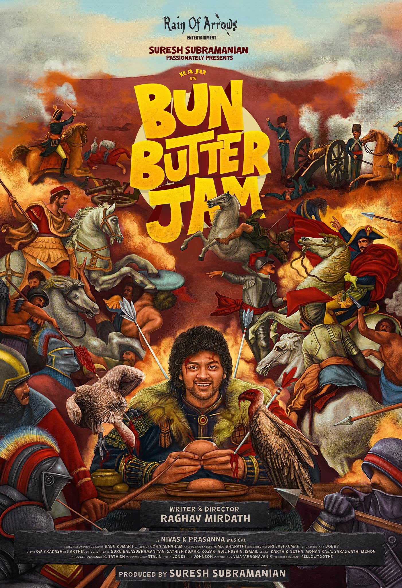 BUN BUTTER JAM